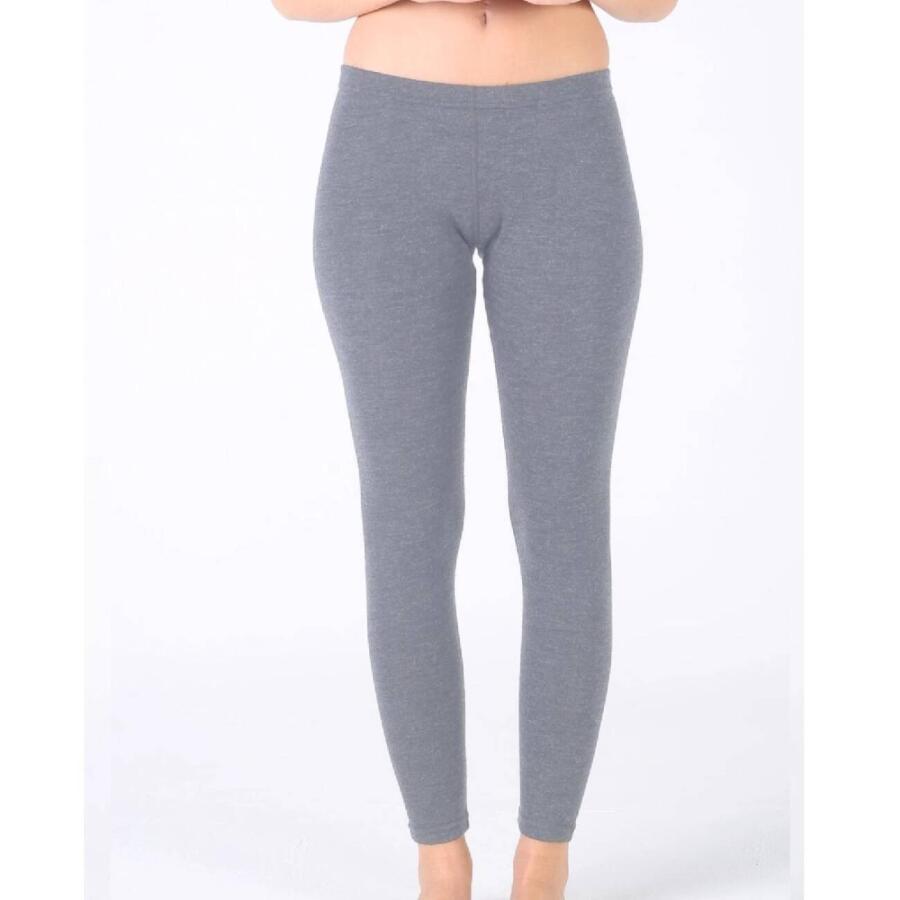 Woolona Norte Long Bottom Kadın Spor Tayt - GRY - 3
