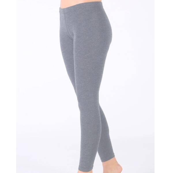 Woolona Norte Long Bottom Kadın Spor Tayt - GRY - 1