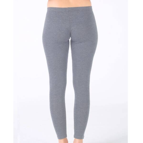 Woolona Norte Long Bottom Kadın Spor Tayt - GRY - 2