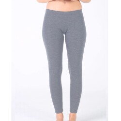 Woolona Norte Long Bottom Kadın Spor Tayt - GRY - 3