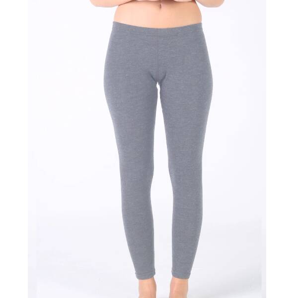 Woolona Norte Long Bottom Kadın Spor Tayt - GRY - 3