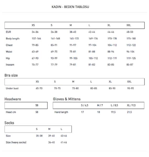 Woolona Norte Long Bottom Kadın Spor Tayt - GRY - 4