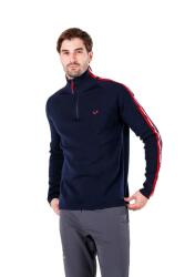 Woolona Noyan Yarım Fermuarlı Yün Erkek Kazak - 1