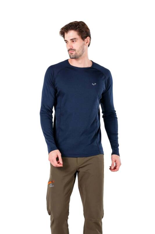 Woolona Remus Uzun Kollu Yün Erkek Termal İçlik - 1