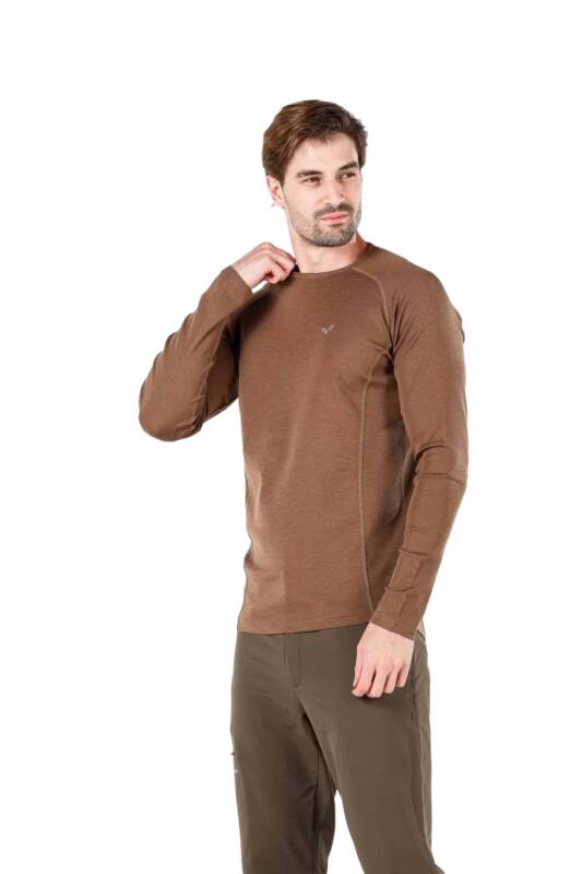 Woolona Remus Uzun Kollu Yün Erkek Termal İçlik - 2