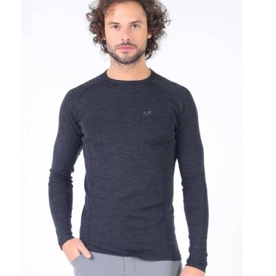 Woolona Remus Uzun Kollu Yün Erkek Termal İçlik - ANT - 2