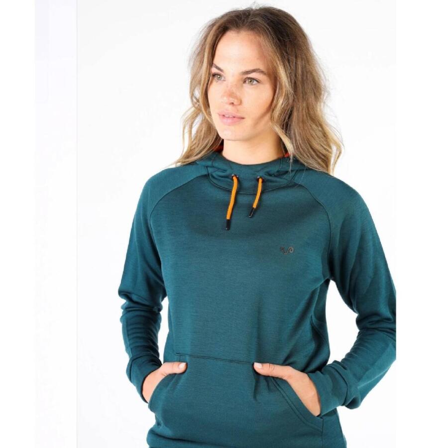Woolona Scout Unisex Kapüşonlu Sweatshirt - GRE - 2