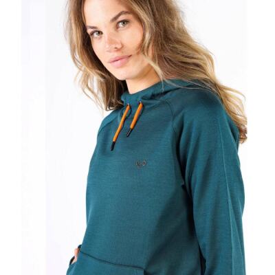Woolona Scout Unisex Kapüşonlu Sweatshirt - GRE - 3