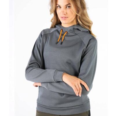 Woolona Scout Unisex Kapüşonlu Sweatshirt - GRY - 2
