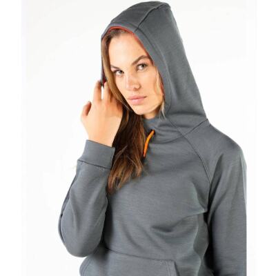Woolona Scout Unisex Kapüşonlu Sweatshirt - GRY - 3