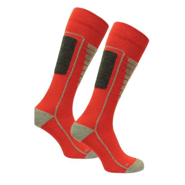 Woolona Ski Unisex Kayak Yün Çorap - 1