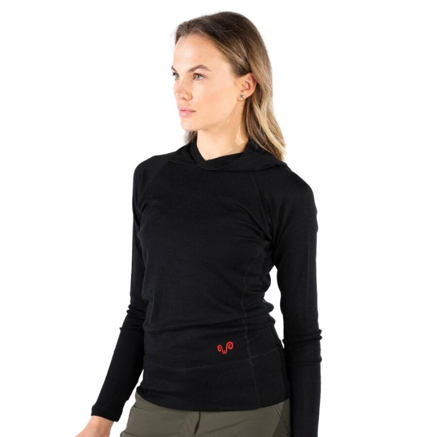 Woolona Sonatra Hoodie Yünlü Kapüşonlu Kadın Sweatshirt - 1