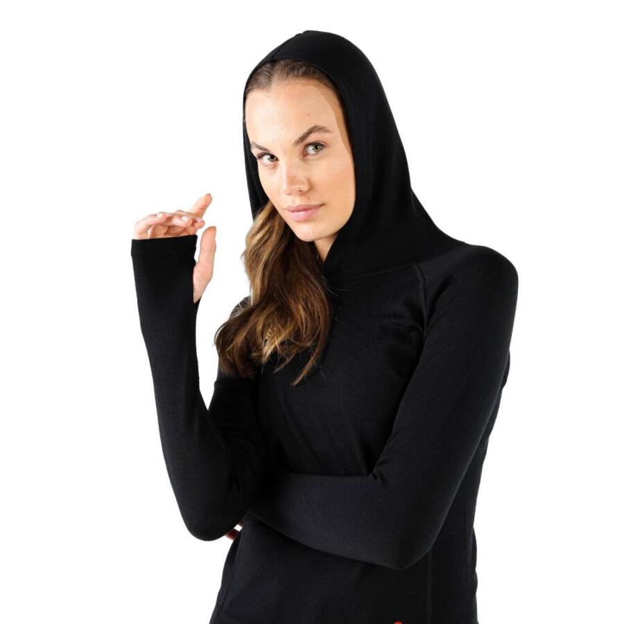 Woolona Sonatra Hoodie Yünlü Kapüşonlu Kadın Sweatshirt - 2