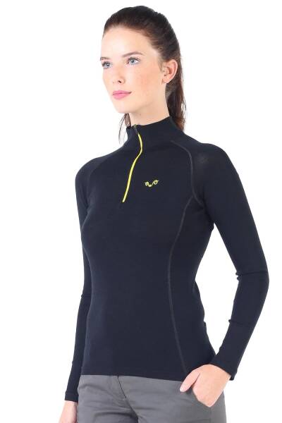 Woolona Vega Uzun Kollu Yarım Fermuar Kadın Sweatshirt - 3