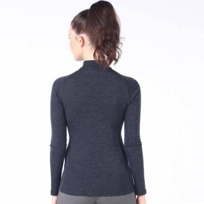 Woolona Vega Uzun Kollu Yarım Fermuar Kadın Sweatshirt - 2