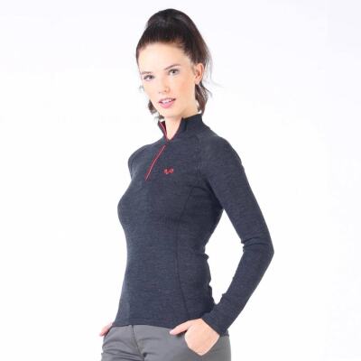Woolona Vega Uzun Kollu Yarım Fermuar Kadın Sweatshirt - 3