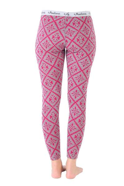 Woolona Venus Bottom Desenli Kadın Spor Tayt - 3