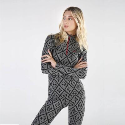 Woolona Venus Bottom Desenli Kadın Spor Tayt - 4