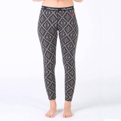 Woolona Venus Bottom Desenli Kadın Spor Tayt - WOOLONA