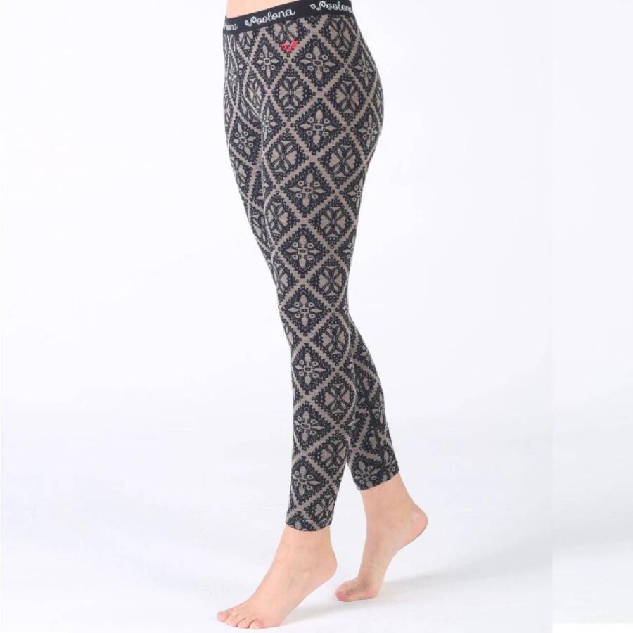 Woolona Venus Bottom Desenli Kadın Spor Tayt - 2