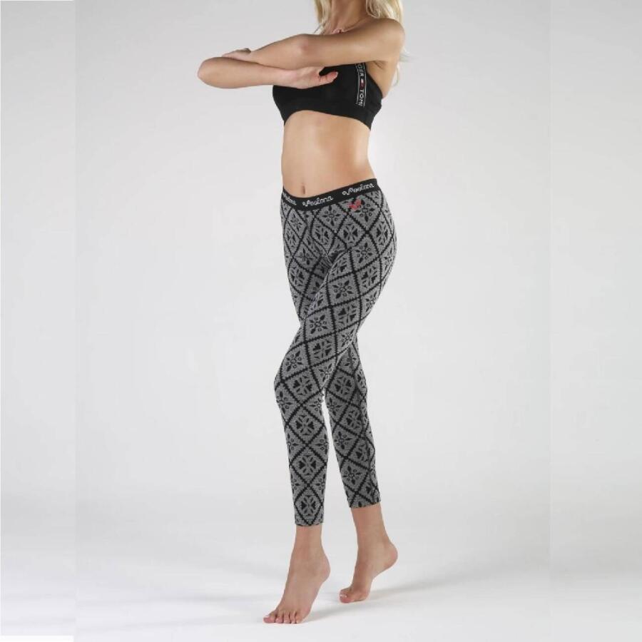 Woolona Venus Bottom Desenli Kadın Spor Tayt - 3